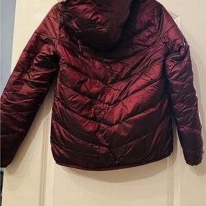 Abercrombie Kids Maroon Puffer Jacket